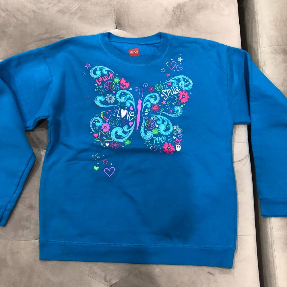 Smile Laugh Love Peace Sweatshirt